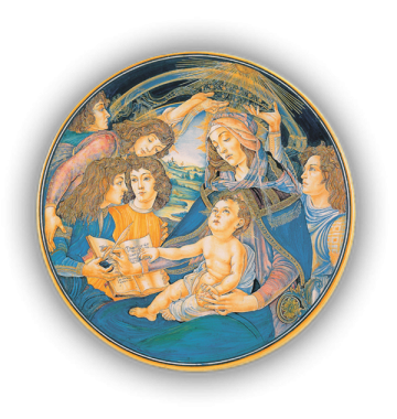 Madonna del Magnificat, da Botticelli
